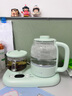 小熊（Bear）养生壶 煮茶壶 煮茶器 养生水壶 电烧水壶 保温全自动 家用办公用玻璃热水壶加热杯垫不锈钢滤网 天蓝色 0.8L 【养生壶套装】YSH-P08G7 实拍图