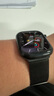Apple/苹果 Watch Series 10 智能手表GPS+蜂窝款46毫米亮黑色铝金属表壳黑色运动型表带M/L MWYK3CH/B 实拍图