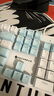 机械革命（MECHREVO）机械革命 耀·K330机械键盘 有线键盘 游戏键盘 104键混彩背光键盘 全键无冲 电脑键盘蓝白色 茶轴 实拍图