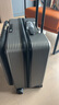 奕旅行李箱拉杆箱前开盖小型登机箱深仓旅行密码箱可上飞机皮箱子轻便 深灰【多功能-大容量深仓】 18英寸 支持登机+破损换新 实拍图