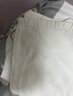 尚都比拉纯棉白色微阔直筒牛仔裤女高腰显瘦休闲复古百搭裤子 奶白色 M 实拍图