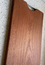 京东京造 菜板 砧案板切菜家用食品级实木抗菌 【乌檀整木】40*27*2.5cm 实拍图