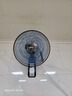 美的（Midea）【五叶飓风】工业遥控壁扇/挂壁式商居两用风扇/120°广角摇头定时电风扇/工厂通风吊扇 FW40-11AR 实拍图