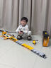 奥智嘉儿童玩具3-6岁早教工程车轨道车变形弹射卡车合金车男孩生日礼物 实拍图