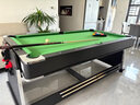 绅领 美式台球桌多功能四合一成人桌球台乒乓桌标准冰球桌会议桌家用 7尺 四合一黑绿 实拍图