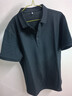 以纯2025夏季新款高端男士POLO衫短袖纯色商务休闲透气款短袖上衣男 9958黑色  常规 2XL 【145-165斤】 实拍图