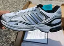 adidas「寻光者」SPIRITAIN 2.0厚底网面老爹鞋阿迪达斯轻运动 白色/金属银/黑色   43 实拍图
