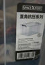 SPACEXPERT直角抗压收纳箱玩具衣物零食整理箱桌面收纳盒塑料透明书箱养鱼箱 透明色 直角抗压箱30L三只装 实拍图