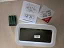 康巴丝（Compas）闹钟夜光聪明灯智能语音报时起床神器自动感光三组闹铃小闹钟儿童学生钟 2139 白色 实拍图
