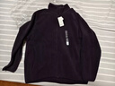 优衣库男装女装摇粒绒拉链茄克/长袖外套廓系夹克479792 09 黑色 L /175/100A 实拍图