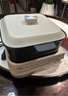 小熊（Bear）电火锅 火锅专用锅折叠多功能料理锅电蒸锅蒸烤涮一体家用烤肉锅电烤盘 E80J1 8L叠叠锅2.0烤涮版 实拍图