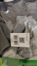 杰克·琼斯（JACK&JONES）25年男装T恤男夏季T恤舒适男士短袖凉感多色上衣纯色水洗不易走形 E38藏蓝色 XL 实拍图