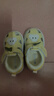 牧童儿童凉鞋宝宝学步鞋女夏镂空透气机能鞋婴儿防撞鞋子男 梨花黄16 实拍图