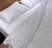 无印良品四件套旅行一次性床单被套罩枕套加厚酒店床上用品双人款-纯白 实拍图