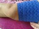 LP694弹力绷带护踝运动波浪纹硅胶防滑专业比赛脚踝关节护具 均码 实拍图