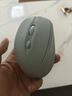 霄朔 无线鼠标 轻音蓝牙鼠标 双模适用苹果Mac华为Matebook笔记本电脑iPad平板 商务办公家用便携鼠标 浅蓝色【双模蓝牙充电版】 实拍图