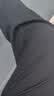雅戈尔（YOUNGOR）西服裤男西装裤TR裤裤子亲肤顺滑垂顺西裤新品 GCHX37848AWA黑色 36 (185/90A) 实拍图