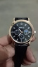 【渠道专享】2024新款男士时尚腕表商务潮流皮带手表男高颜值腕表 军团款【黑色表带】 实拍图