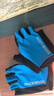 洛克兄弟（ROCKBROS） 半指骑行手套自行车手套户外山地车运动手套 短指夏季男女装备 春夏透气半指手套-蓝色 海绵防震 XL码 实拍图