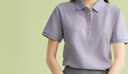 佐丹奴短袖Polo衫女夏季彩虹纽扣弹力棉修身翻领上衣05314399 实拍图