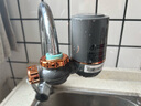 美的（Midea）净水器水龙头过滤器家用自来水滤水器直饮前置过滤器厨房卫生间通用除水垢除余氯双出水可清洗滤芯 一机一芯【可清洗滤芯】 实拍图
