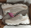 斯凯奇（Skechers）奶茶熊女鞋夏季厚底老爹鞋软底透气百搭熊猫鞋休闲运动鞋149238 实拍图