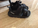 彪马（PUMA）缓震增高厚底云感透气魔术贴凉鞋外穿男女RSSANDAL374862 黑色-水泥灰-02 38 实拍图