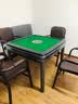 政德馨麻雀麻将机专用椅子靠背棋牌椅子凳子棋牌室椅家用麻将椅子餐馆椅 500斤小科技朱砂皮【咖啡金4张起发合成革 不可调节固定扶手 实拍图