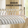 京东京造 宽肩无痕晾衣架子宿舍衣架防滑晾晒不鼓包 白色10支装 实拍图