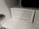 【SPACEXPERT同厂】无印良品同款衣柜置物衣物内衣文具玩具收纳箱 纯白色 【单只装】14L 实拍图
