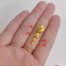 领丰金（LING FENG GOLD）AU9999黄金豆豆足金投资金豆子送女友送妈妈送小孩礼物储备金摆件 5g 实拍图