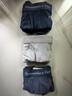 ABERCROMBIE & FITCH男装3条组合装经典LOGO舒适柔软弹力轻薄四角内裤KI114-3083 蓝色/灰色 3条 S 实拍图