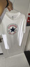 匡威（Converse）官方 经典星星贴片全棉短袖圆领男女T恤10025459 白色/10025459-A03 2XL 实拍图