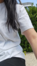 班尼路（Baleno）100%纯棉宽松款短袖T恤女2025年夏季休闲时尚百搭学院风穿搭上衣 实拍图