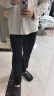 京东京造裤子男薄款冰丝休闲裤男士直筒宽松商务运动长裤黑色 33 实拍图