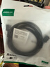 绿联超六类网线 细线款CAT6A 10Gbps万兆成品跳线 电脑/宽带/路由器/监控/光猫连接线缆5米70654 实拍图