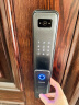 飞利浦（PHILIPS）智能门锁3D人脸识别指纹锁家用防盗门密码锁智能猫眼大屏Alpha301 Alpha301VP-曜石黑 实拍图