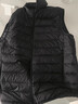 雪中飞经典新款基础舒适轻薄羽绒便捷短款保暖羽绒小马甲轻盈便携舒适 宝石黑|8086-男 3XL 185/104A 实拍图