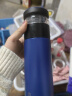京东京造 保温杯【茶水分离】男女士高档大容量316L不锈钢 幻冰蓝500ml 实拍图