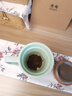 叁旬（sanxun） 知行陶瓷泡茶马克杯带盖过滤水杯女男办公室茶水分离杯子定制 知行马克杯【湖兰釉】 实拍图