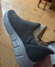 斯凯奇（Skechers）闪穿鞋男鞋秋季休闲健步鞋一脚蹬运动鞋百搭软底布鞋118306 实拍图