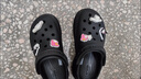 crocs卡骆驰智必星运动配件洞洞鞋花 可口美食水果系列 草莓 均码 实拍图
