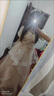 唐努乌（Tang Nu wu）高端法式晚礼服女毕业新款成人礼服演出服宴会气质声乐艺考长裙 香槟色 M 【95-105斤】 实拍图