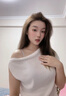 草本初色内衣女无痕2025年春夏款无钢圈大胸显小胸聚拢百搭背心式 蓝色 L 实拍图