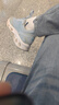 特步（XTEP）运动鞋男夏季新款网面透气休闲鞋子男款轻便软底缓震正品跑步鞋男 兰-经典减震7代S 42 实拍图