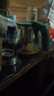 茶壶茶水分离玻璃耐热泡茶壶绿把套装 一壶四杯 绿把一壶四杯 1000ml 实拍图