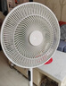 美的（Midea）【品质推荐】七叶轻音柔风电风扇/家用省电落地扇/台式电扇/广角摇头节能宿舍小型风扇 SAE35CA 实拍图