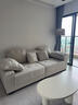 杜杜美家奶油风绒布艺沙发组合 客厅小户型简约现代直排云朵沙发A61# 实拍图