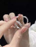 BJYL貔貅戒指男士国潮开口单身戒指男款简约时尚学生食指环尾戒送男友 实拍图