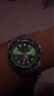 新款手表男士石英潮流商务钢带腕表 绿色水鬼 实拍图